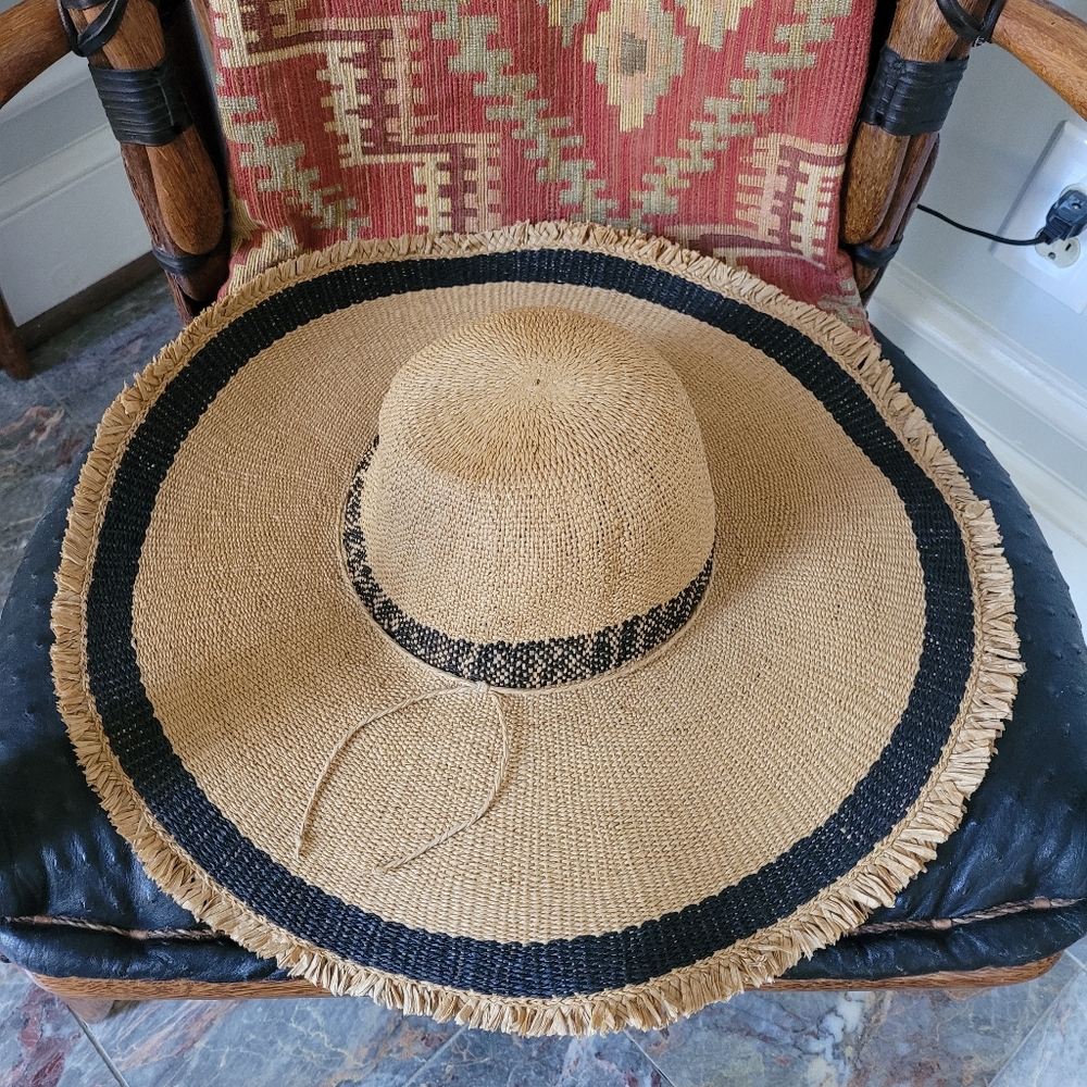 NWT Crafted Woven StrawHat